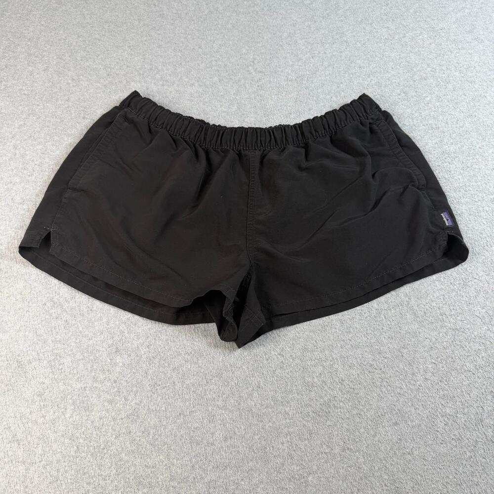 Patagonia Baggies Shorts Womens XL Black Pockets Beach Pool Swim Hiking Outdoors